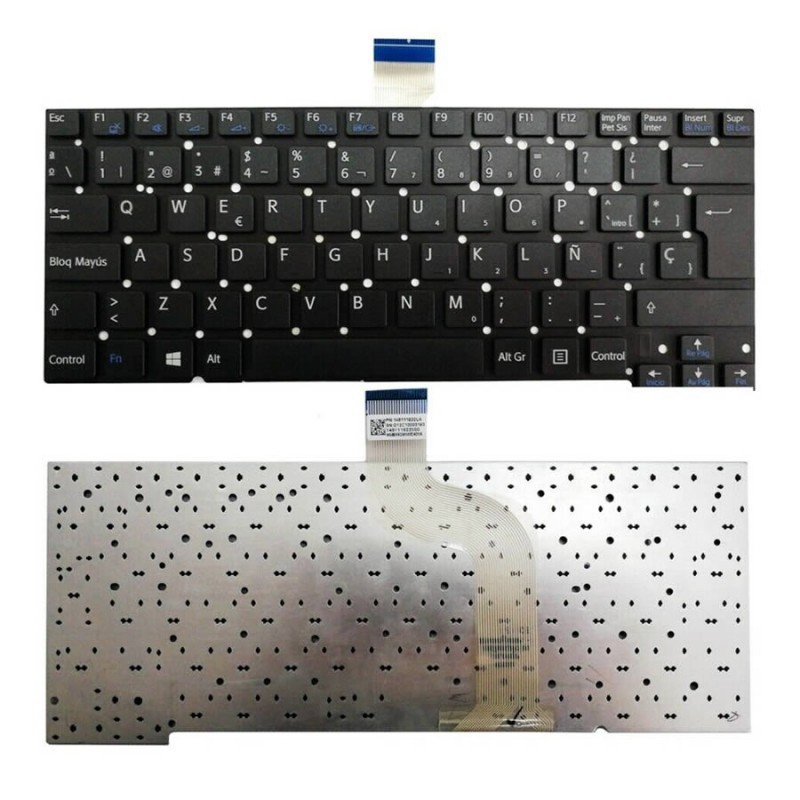 Teclado Laptop Sony SVT13 / T13 / SVT13 / SVT13 / SVT13115fDS / SVT131190S / SVT14 / SVT141A11L