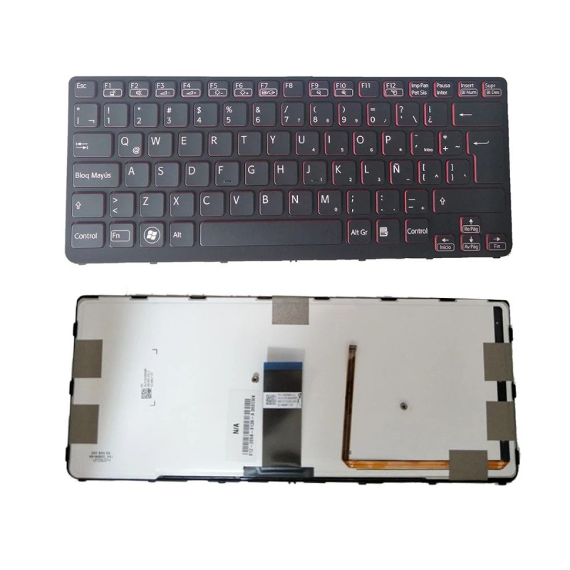 Teclado Laptop Sony SVE14A  BACKLIT C/FRAME