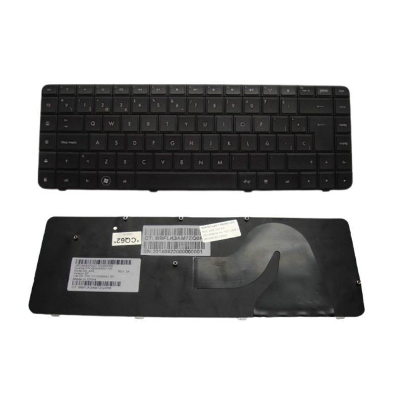 Teclado laptop Hp Compaq G56 CQ56 G62 CQ62 Negro en Español