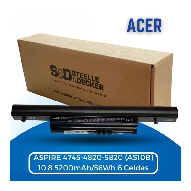 Bateria para Acer Aspire 4745 4820 5820 (AS10B)