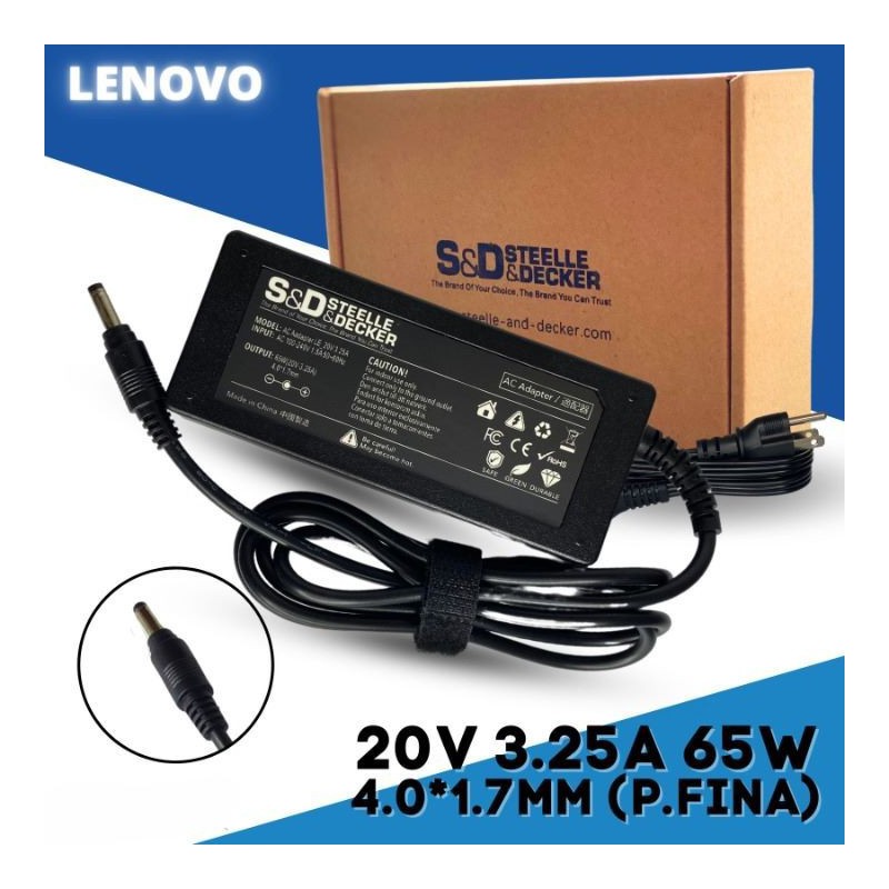 Cargador para Lenovo 20V  -  3.25A 65W punta fina