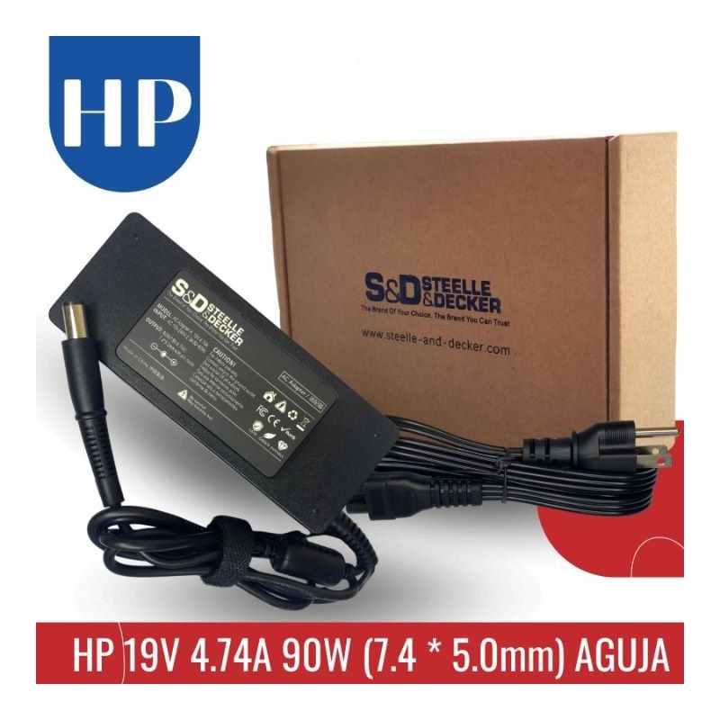 Cargador para Hp 19V - 4.74A 90W Punta Aguja